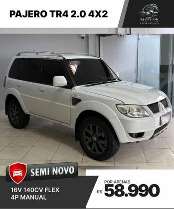 MITSUBISHI PAJERO TR4 2.0 4X2 16V 140CV FLEX 4P MANUAL